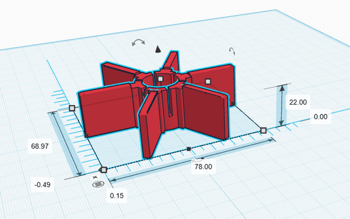 Pet Feeder Rotor/Auger Replacement STL File — For LINGLONGMAO DU4L-V