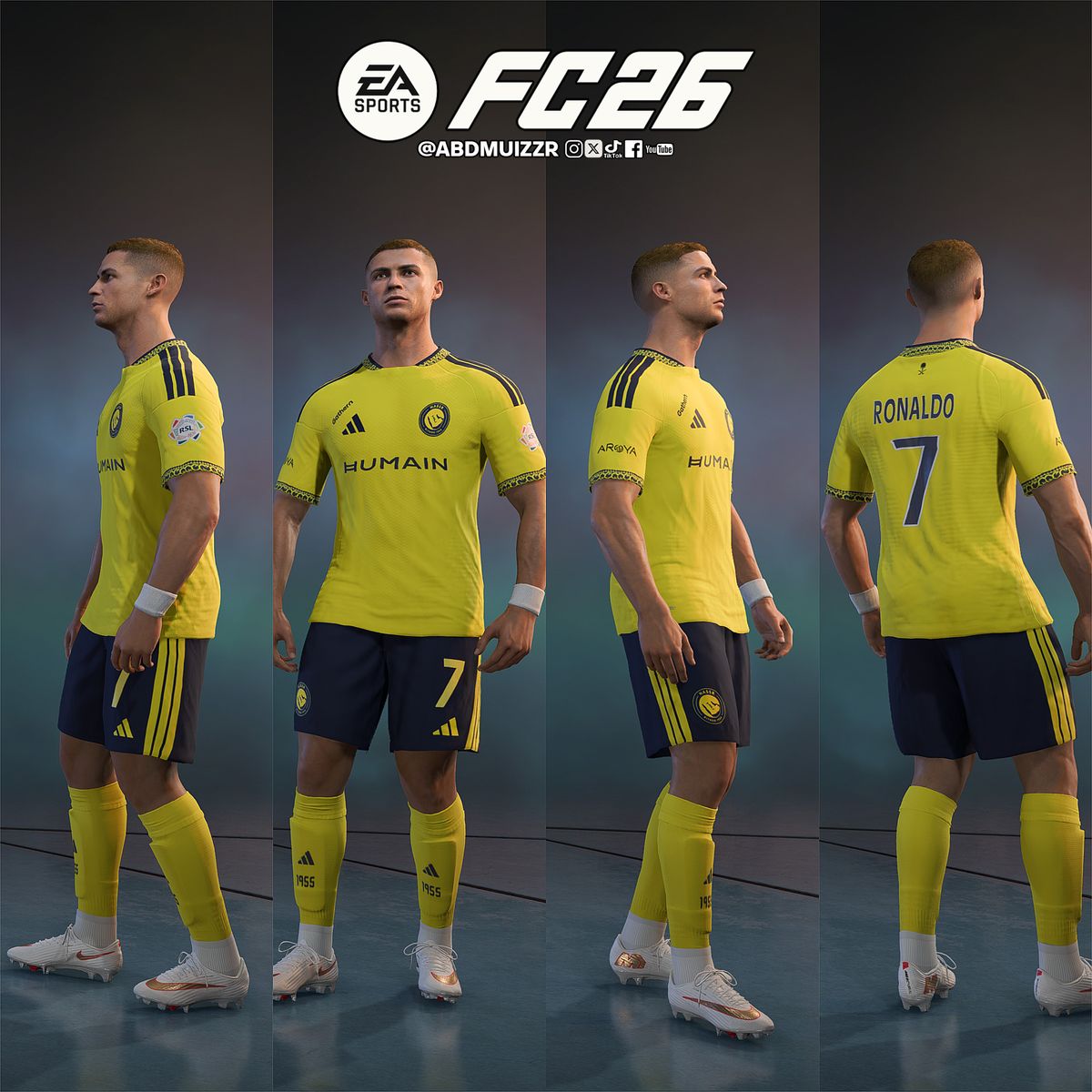 [FC26] Cristiano Ronaldo VS Al-Riyadh 2026 (2K Textures)