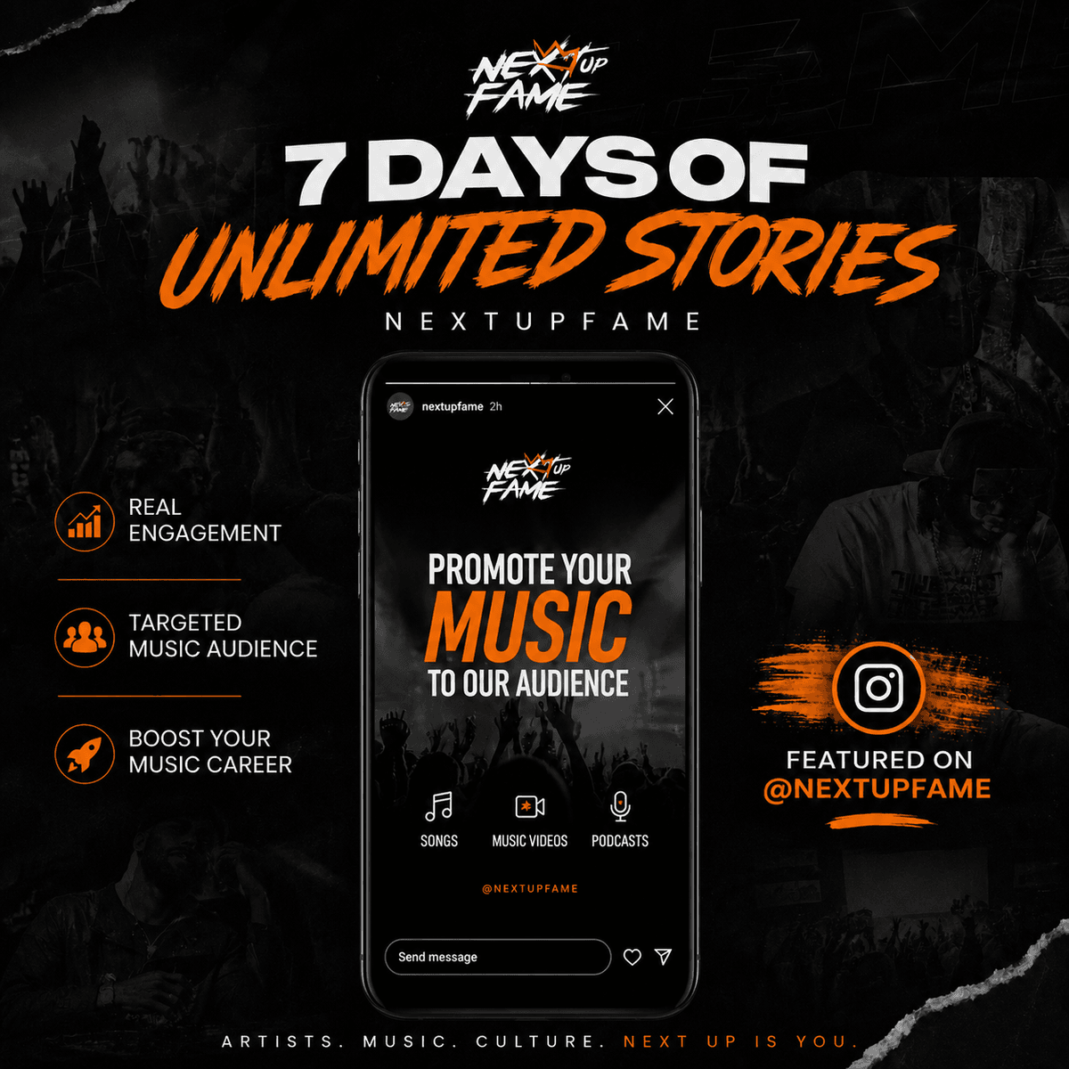 7 DAYS OF UNLIMITED STORIES