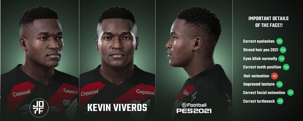 Kevin Viveros - PES 2021 (PC MOD)