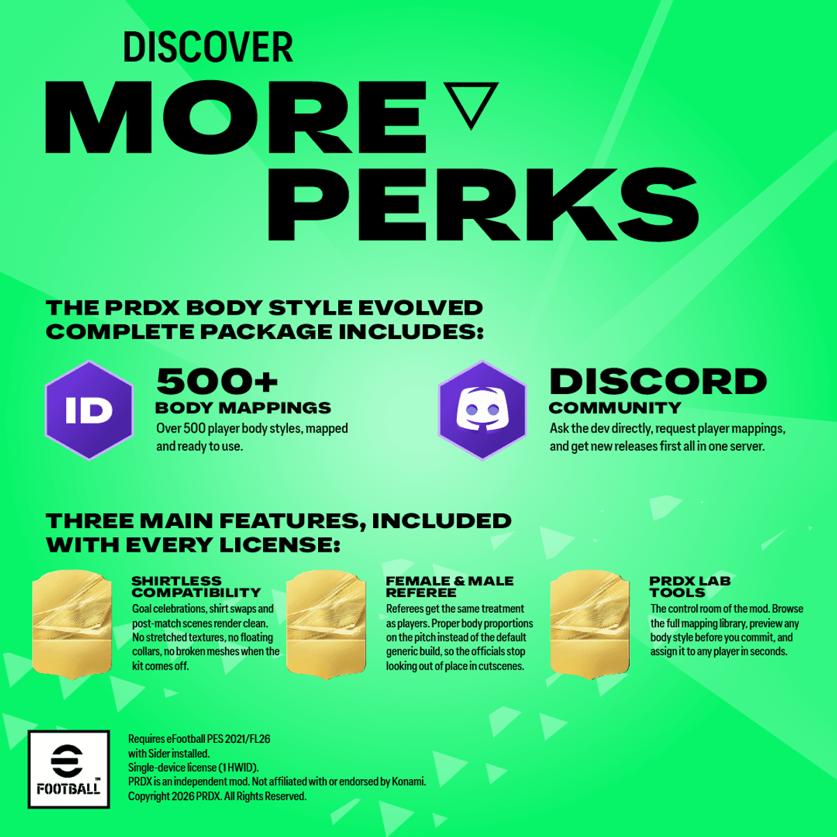 PRDX Body Style Evolved V1.0.0