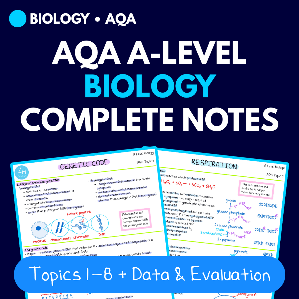 AQA A-Level Biology Complete Notes