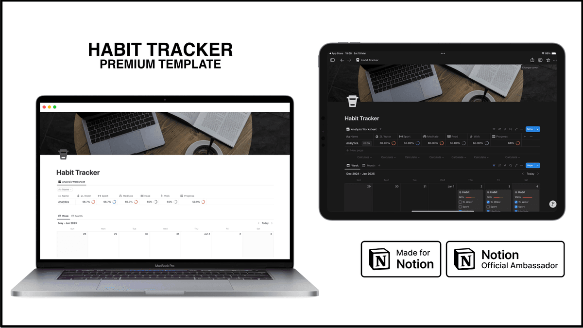 Notion Template - Habit Tracker