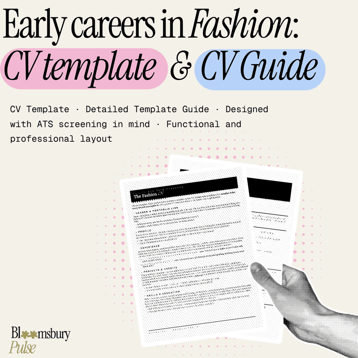 BloomsburyPulse | Early-careers Fashion CV template & CV guide