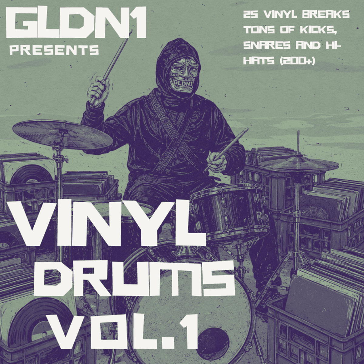 GLDN1- VINYL DRUMS VOL.1