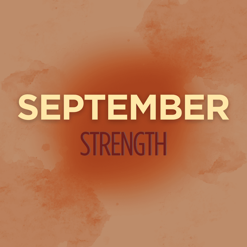 NEW & IMPROVED September Strength ONLY Calendar 💪