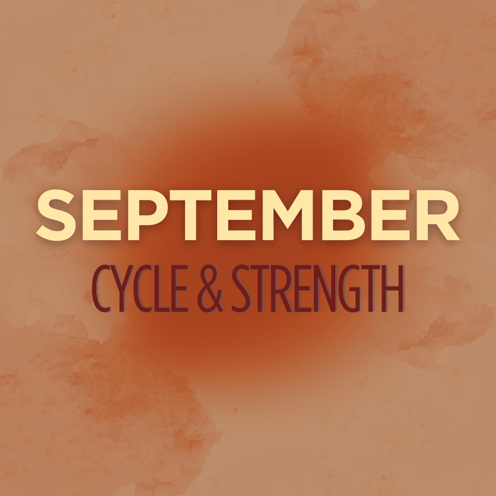 NEW & IMPROVED! September Cycle & Strength COMBO Calendar 💪🚴
