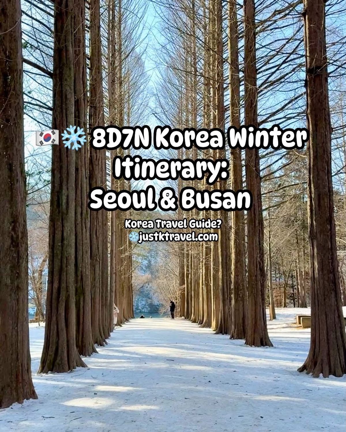 🇰🇷❄️ 8D7N Korea Winter Itinerary: Seoul & Busan