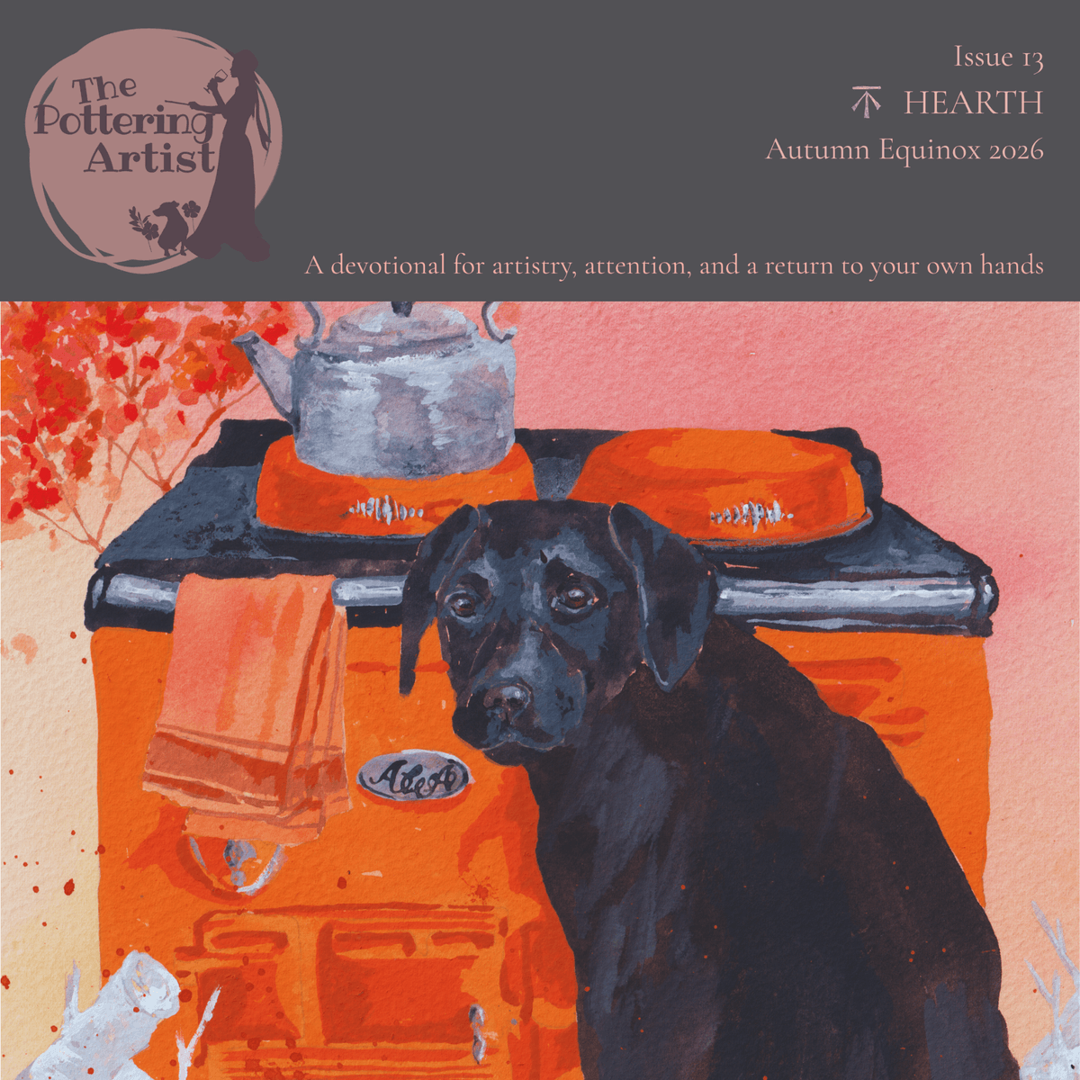 DIGITAL Issue 13 The Pottering Artist Magazine HEARTH