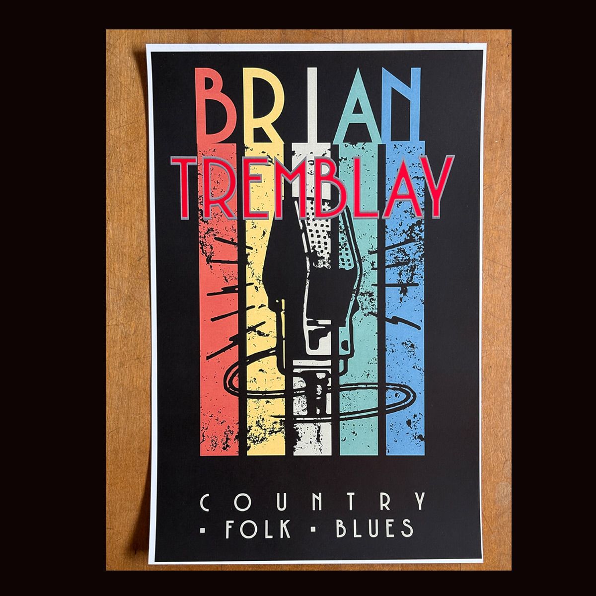 BT Microphone Art Print