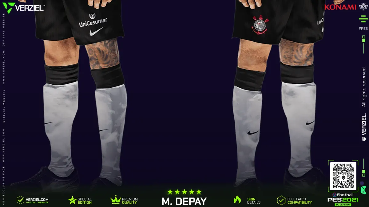 Memphis Depay 🇳🇱│ Face – PES 2021 PC 🔥🎮