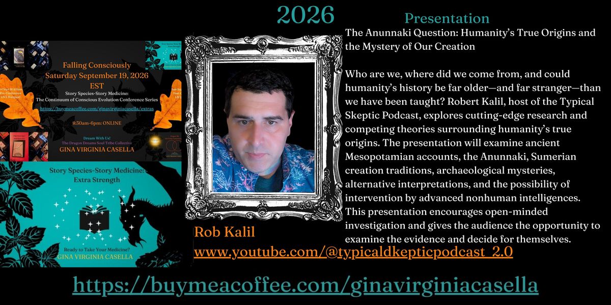 Watch the Replay!  Falling Consciously: Saturday September 19, 2026-ONLINE $60 CAN: 8:30am-6pm EST