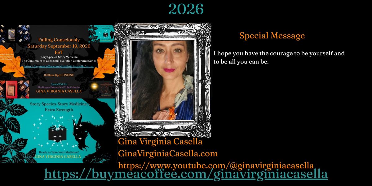 Watch the Replay!  Falling Consciously: Saturday September 19, 2026-ONLINE $60 CAN: 8:30am-6pm EST