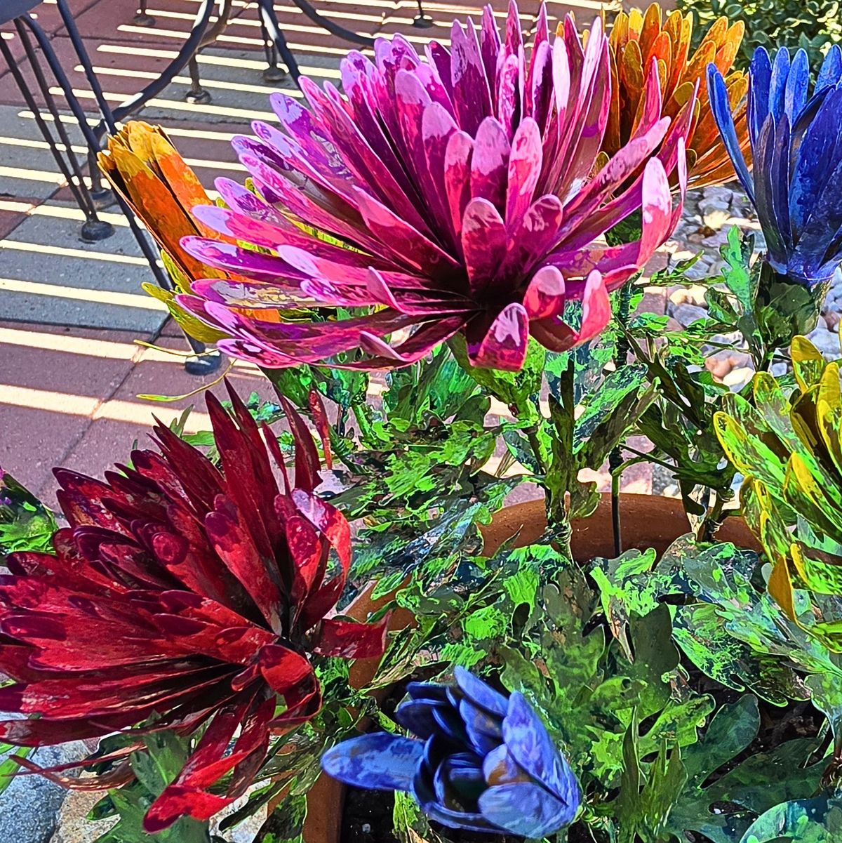 Soda Can Chrysanthemum Templates