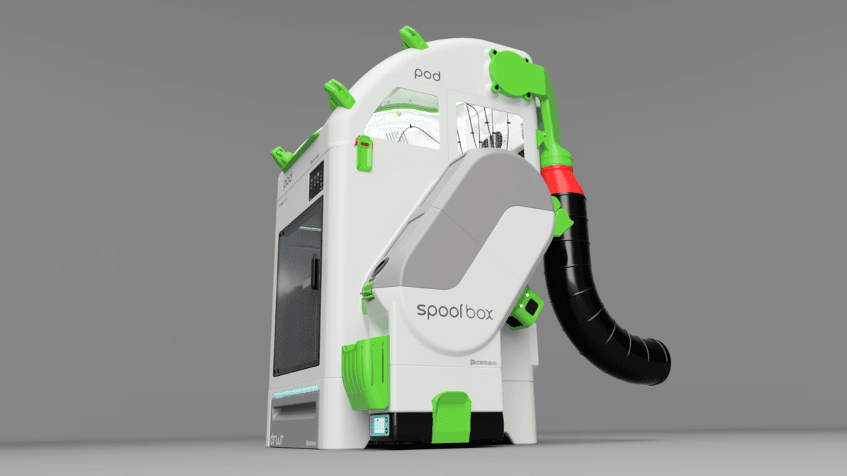 Snapmaker U1 - POD - Side Vent Flat