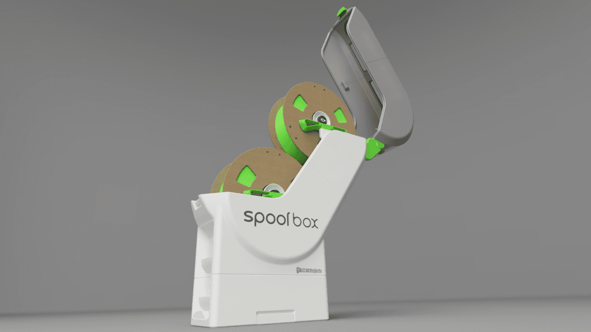 Snapmaker U1 - SPOOLBOX - Cardboard Spool Rollers