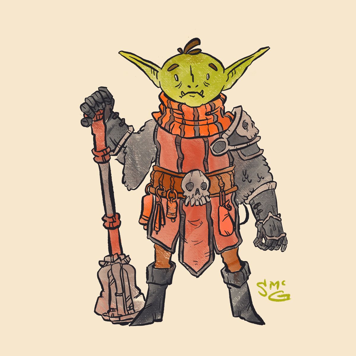 Five Buck Character Art