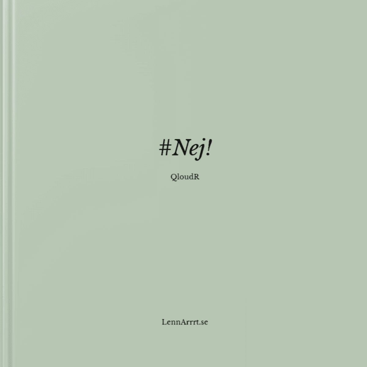 #Nej! ~ QloudR (pdf)