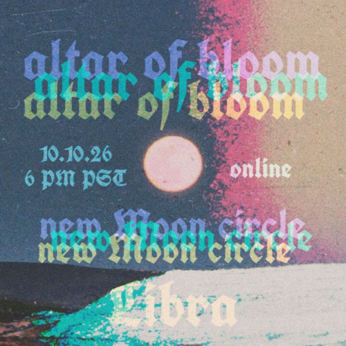 Libra new Moon circle