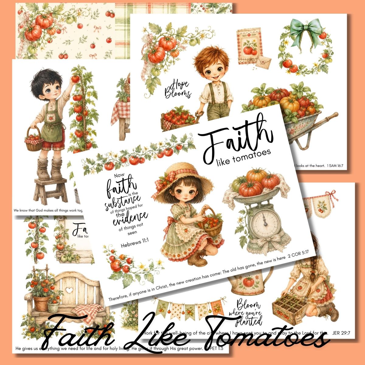 Faith Like Tomatoes Printable