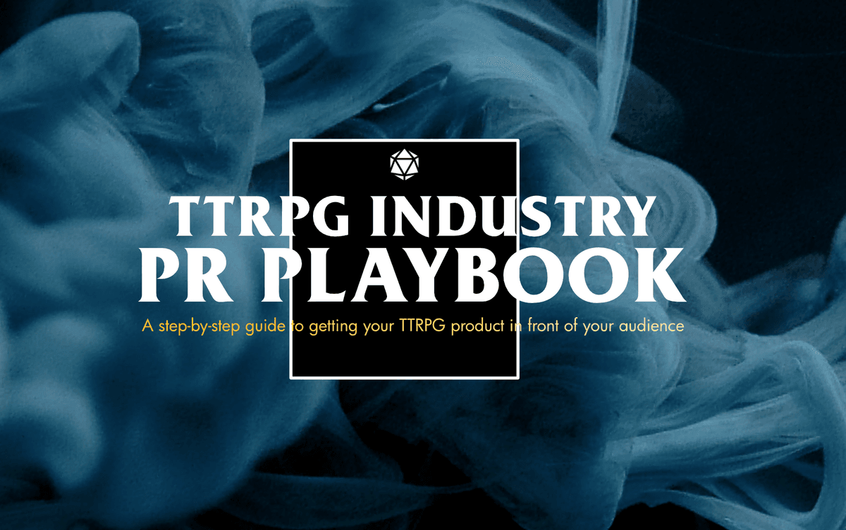 TTRPG Industry PR Playbook