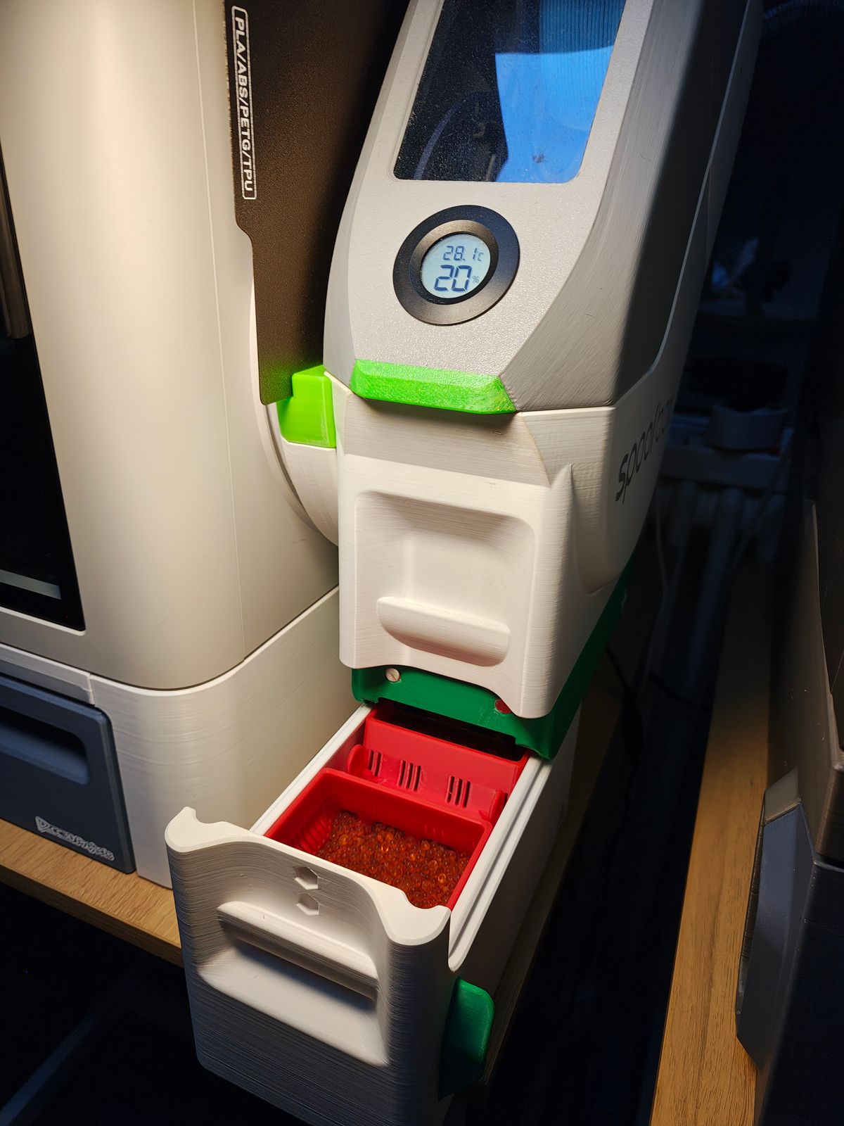 Snapmaker U1 - SPOOLBOX - SilicaBox Option