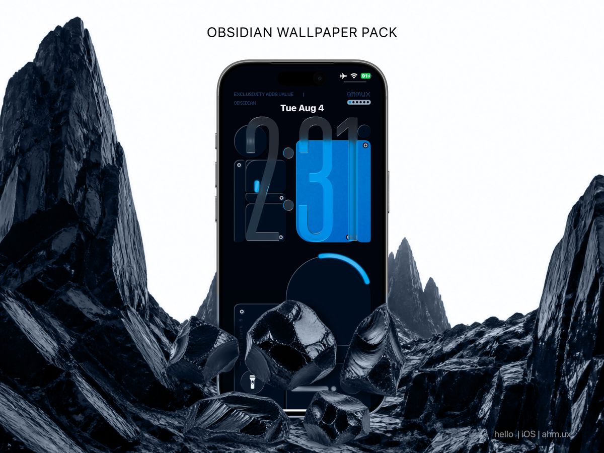 Obsidian Wallpaper Pack