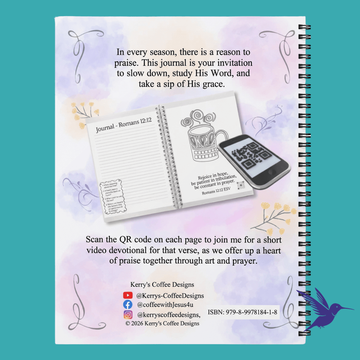 [Ministry License-Digital Pack] 40 Days of Coffee & Christ: A Study Journal and Coloring Book - Volume 1 (Official Digital Edition))