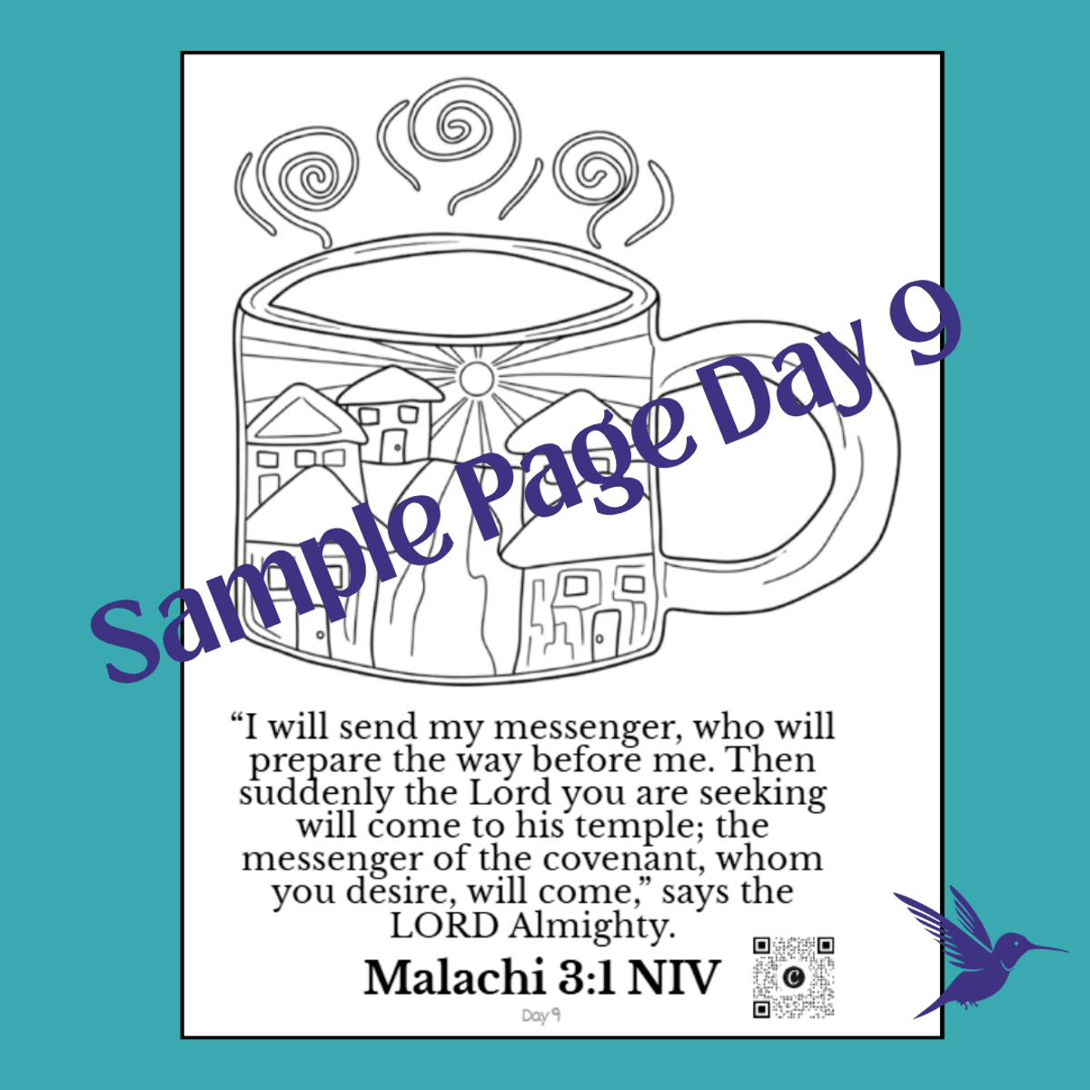 [Instant Download-Individual Use] 40 Days of Coffee & Christ: A Study Journal and Coloring Book - Volume 1 (Official Digital Edition)