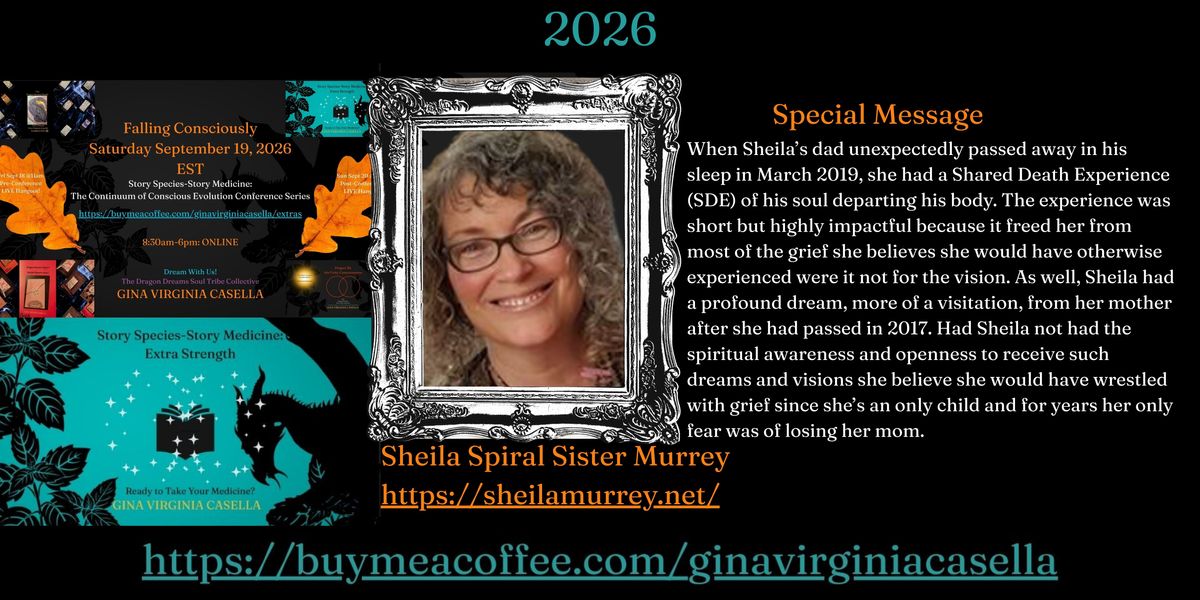 Watch the Replay!  Falling Consciously: Saturday September 19, 2026-ONLINE $60 CAN: 8:30am-6pm EST