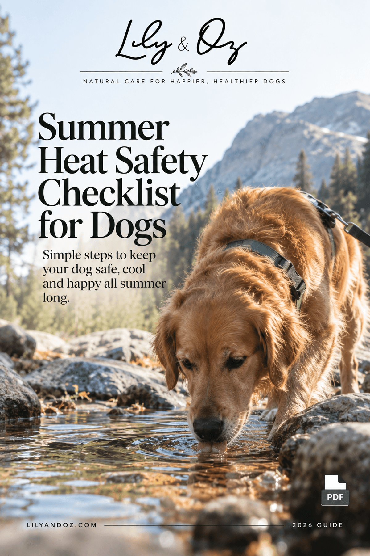 SUMMER SAFETY CHECKLIST FOR DOGS