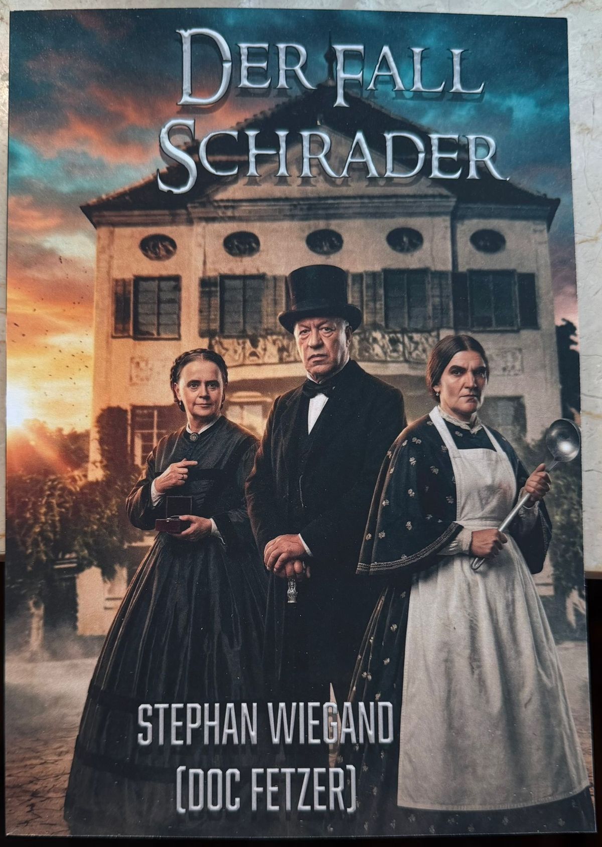 Der Fall Schrader – Taschenbuch mit persönlicher Widmung & Signatur