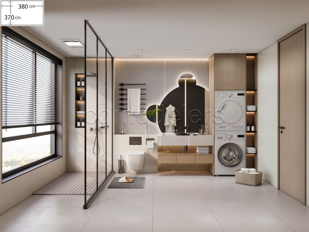 SketchUp Bathroom Models Bundle vol.1 | 20 Enscape-ready scene | Lights+PBR
