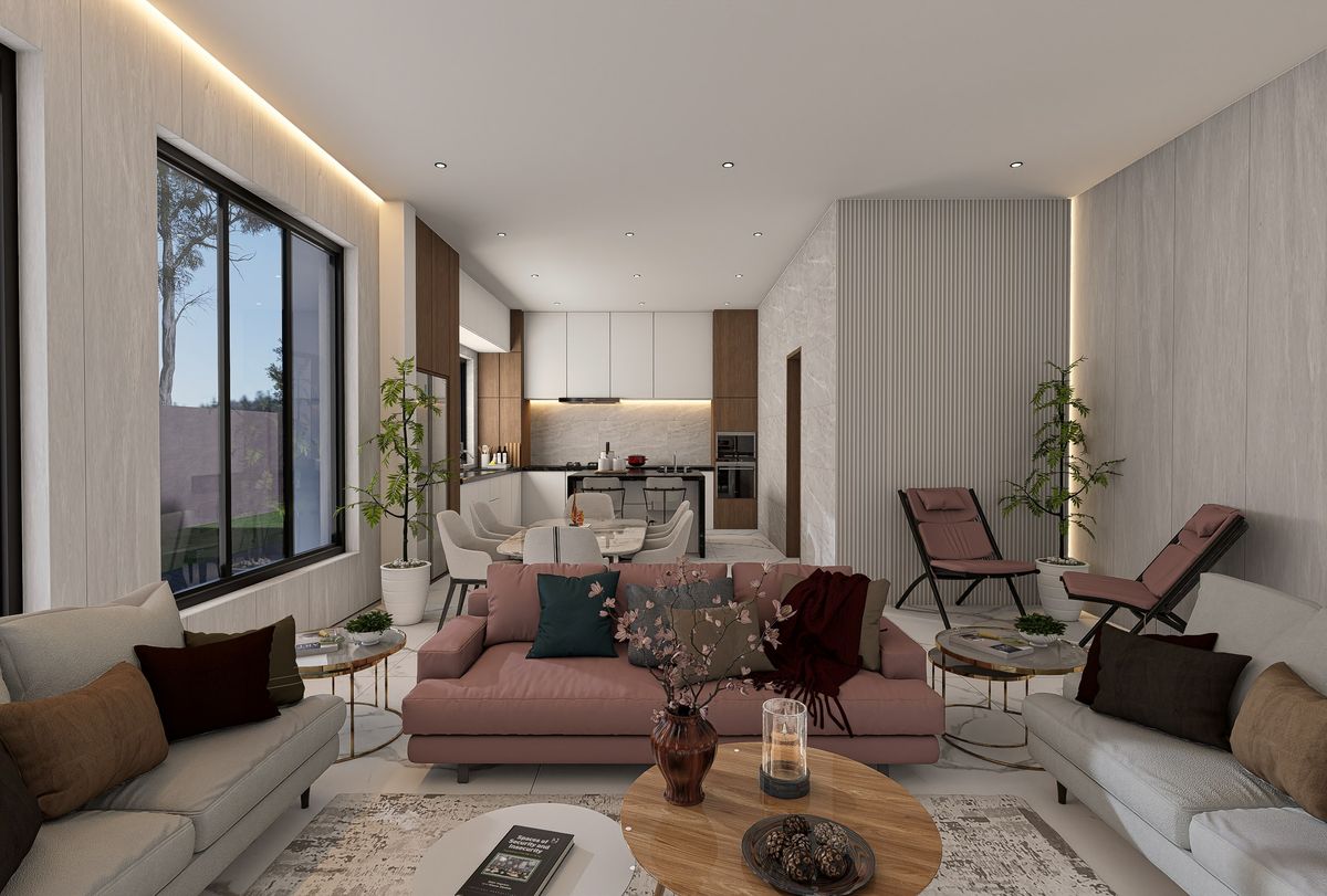 Modern House Design 16m x 16m 4 Bedroom with Laundry