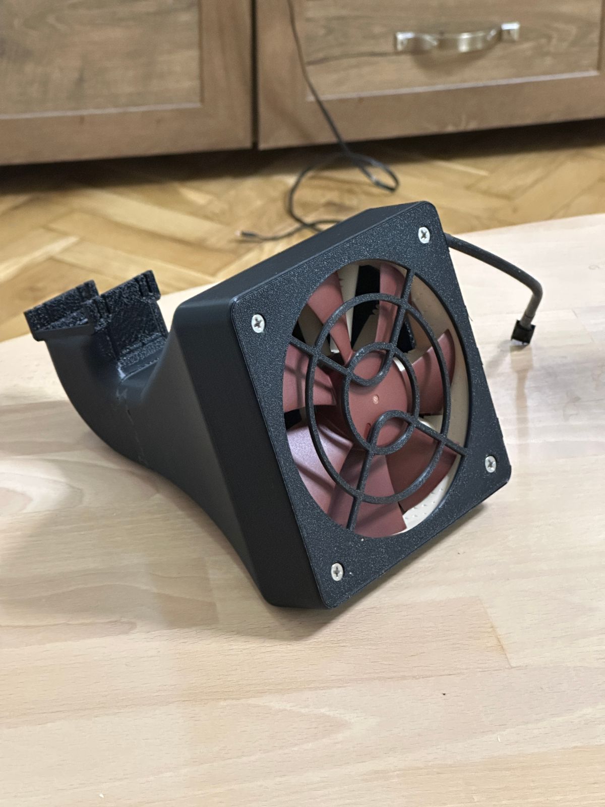 BitTurbine 120mm Fan Adapter for Bitaxe
