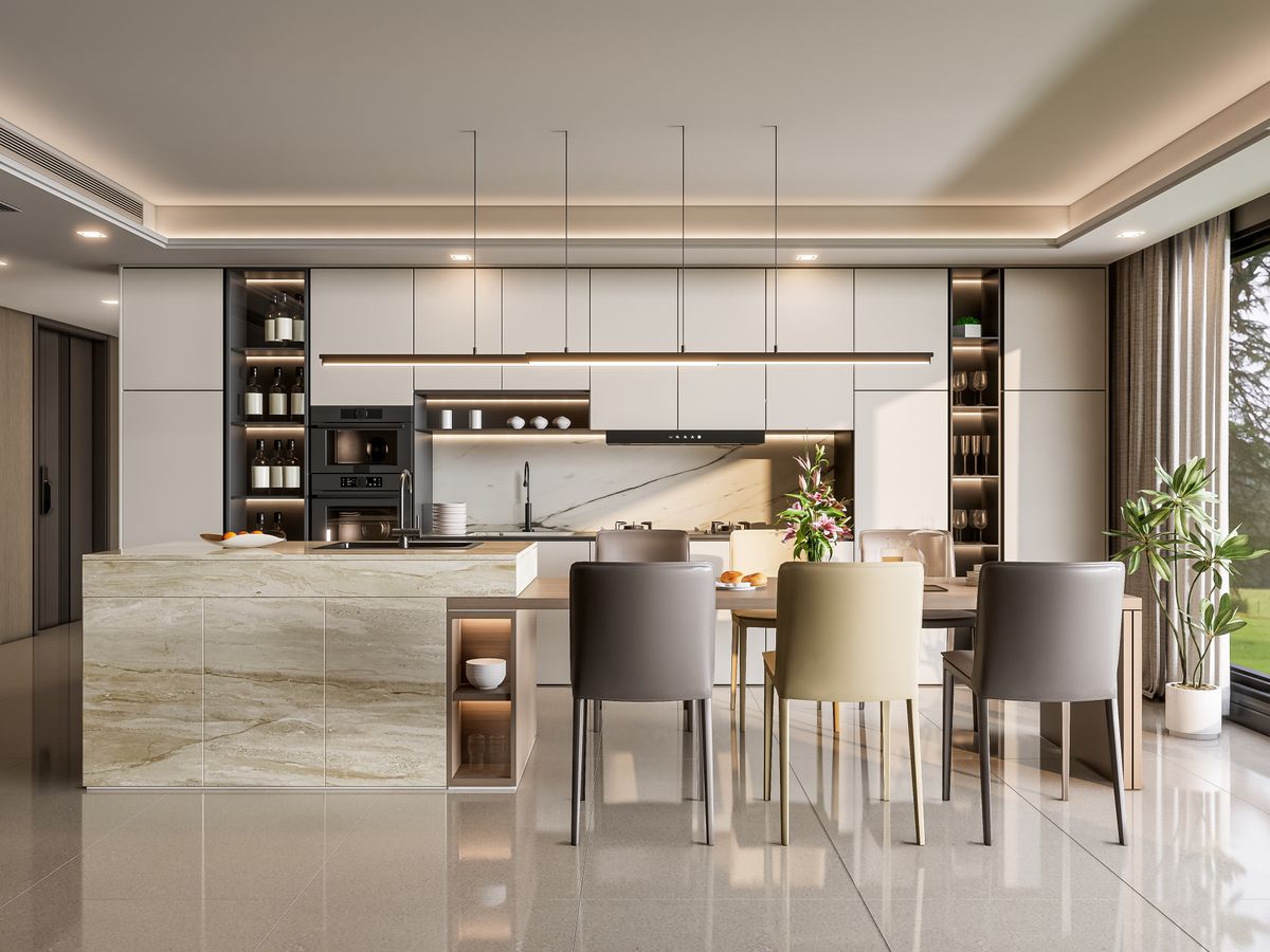 SketchUp Kitchen Models Bundle vol.1 | 20 Enscape-ready scene | Lights+PBR