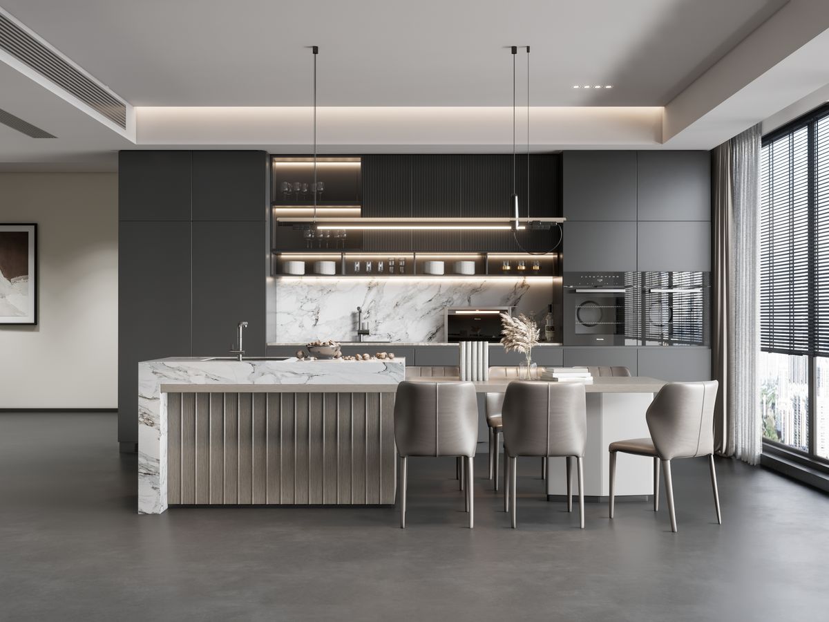 SketchUp Kitchen Models Bundle vol.1 | 20 Enscape-ready scene | Lights+PBR