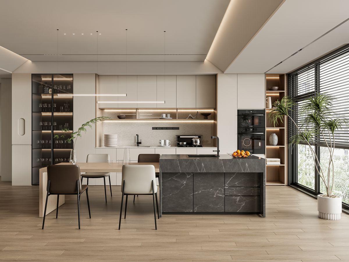 SketchUp Kitchen Models Bundle vol.1 | 20 Enscape-ready scene | Lights+PBR