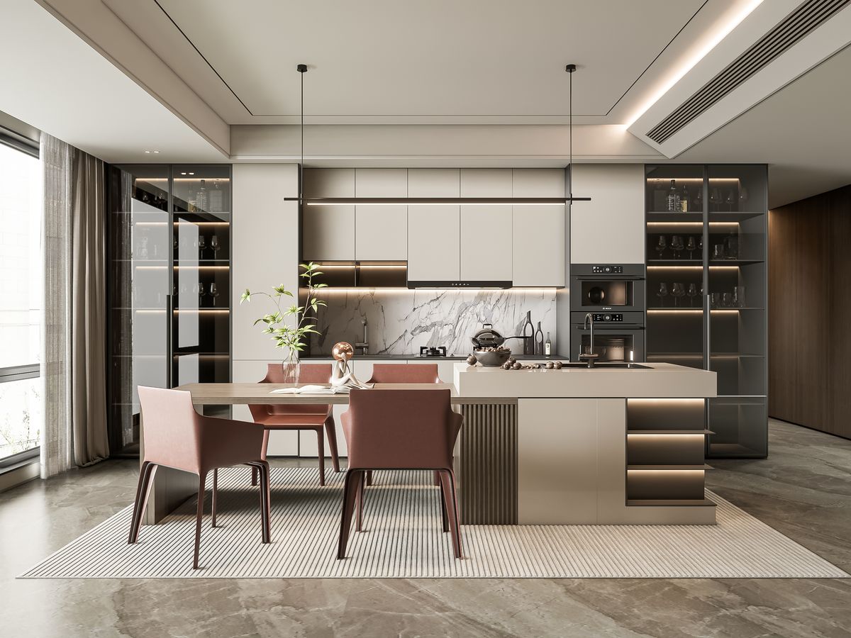 SketchUp Kitchen Models Bundle vol.1 | 20 Enscape-ready scene | Lights+PBR