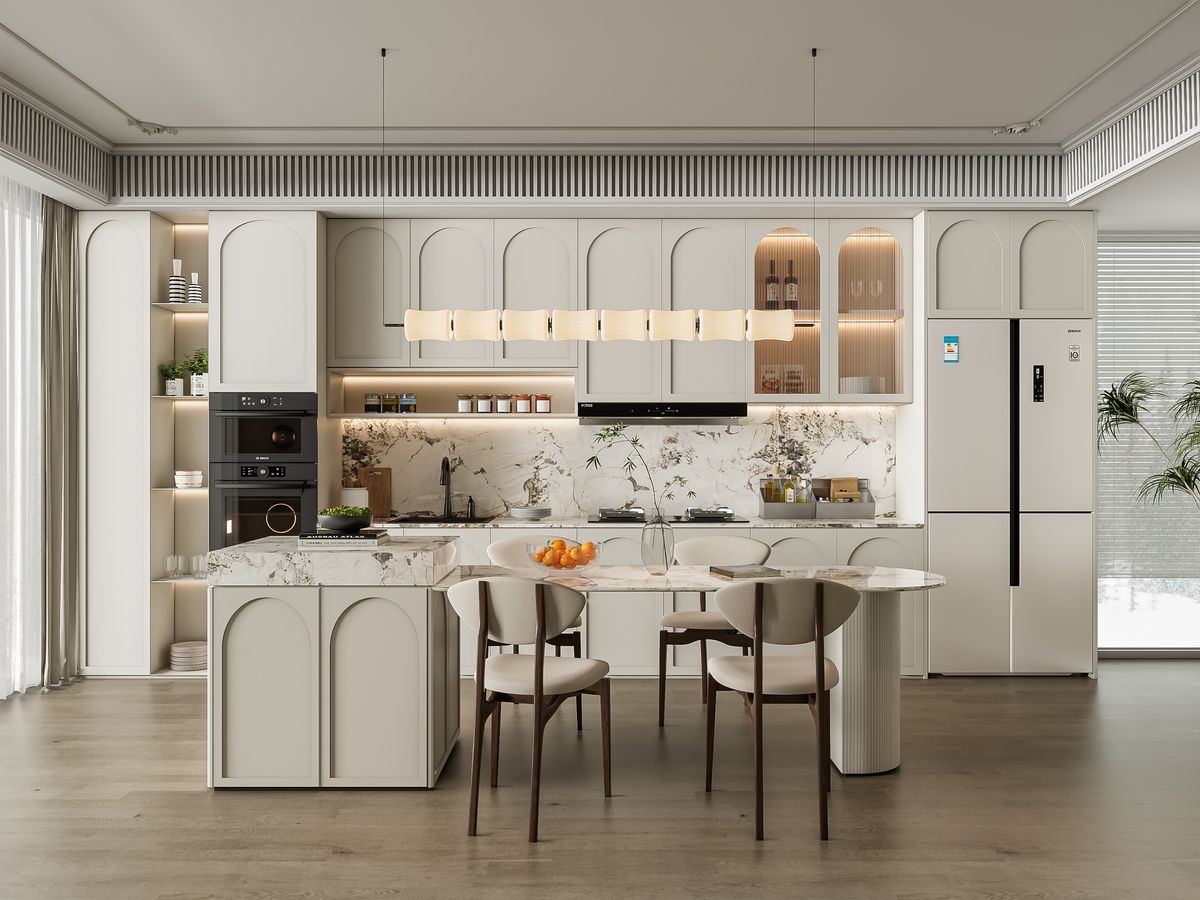SketchUp Kitchen Models Bundle vol.1 | 20 Enscape-ready scene | Lights+PBR