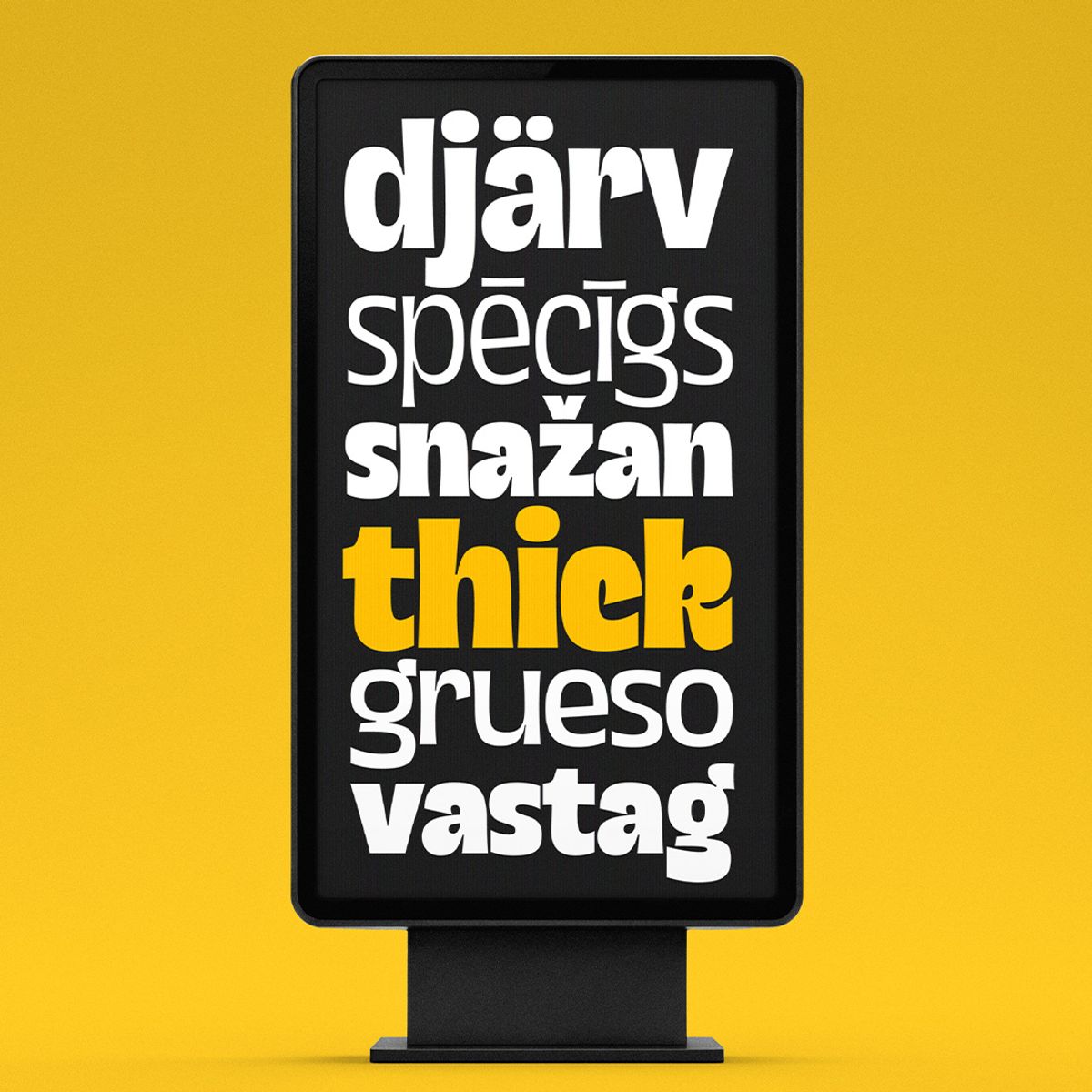 Grasso Variable — Width Meets Weight
