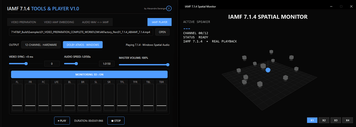 IAMF 7.1.4 Tools & Player V1.0