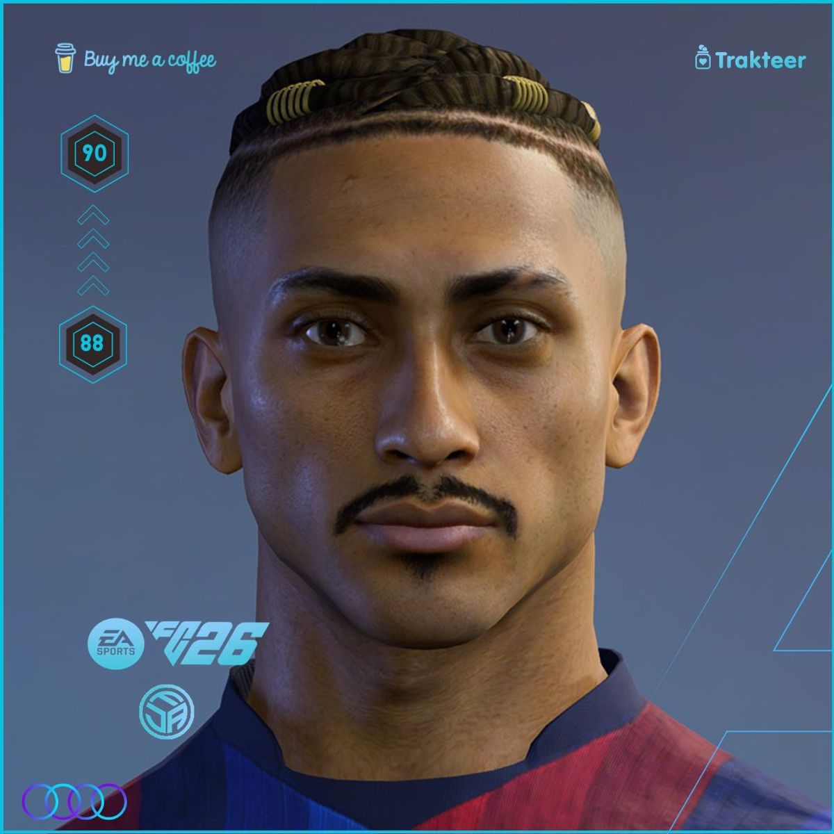 [FC 26] Raphinha 𝗕𝗿𝗮𝗶𝗱𝘀 𝗘𝗱𝗶𝘁𝗶𝗼𝗻 - FC Barcelona > TU 1.6.6
