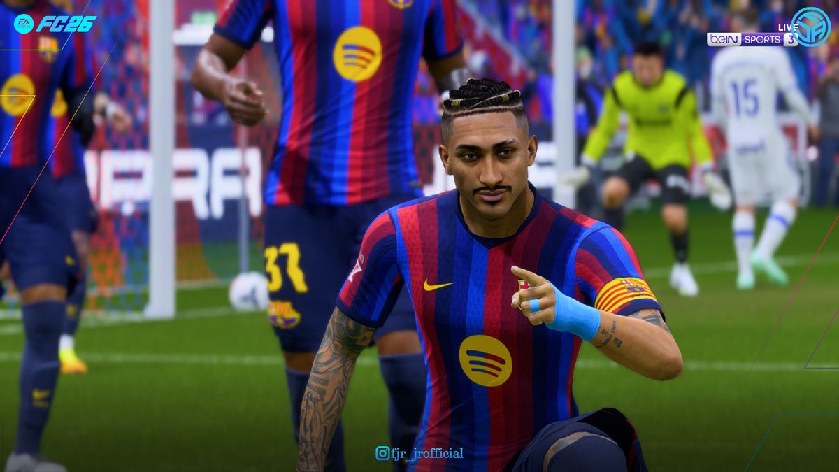 [FC 26] Raphinha 𝗕𝗿𝗮𝗶𝗱𝘀 𝗘𝗱𝗶𝘁𝗶𝗼𝗻 - FC Barcelona > TU 1.6.6