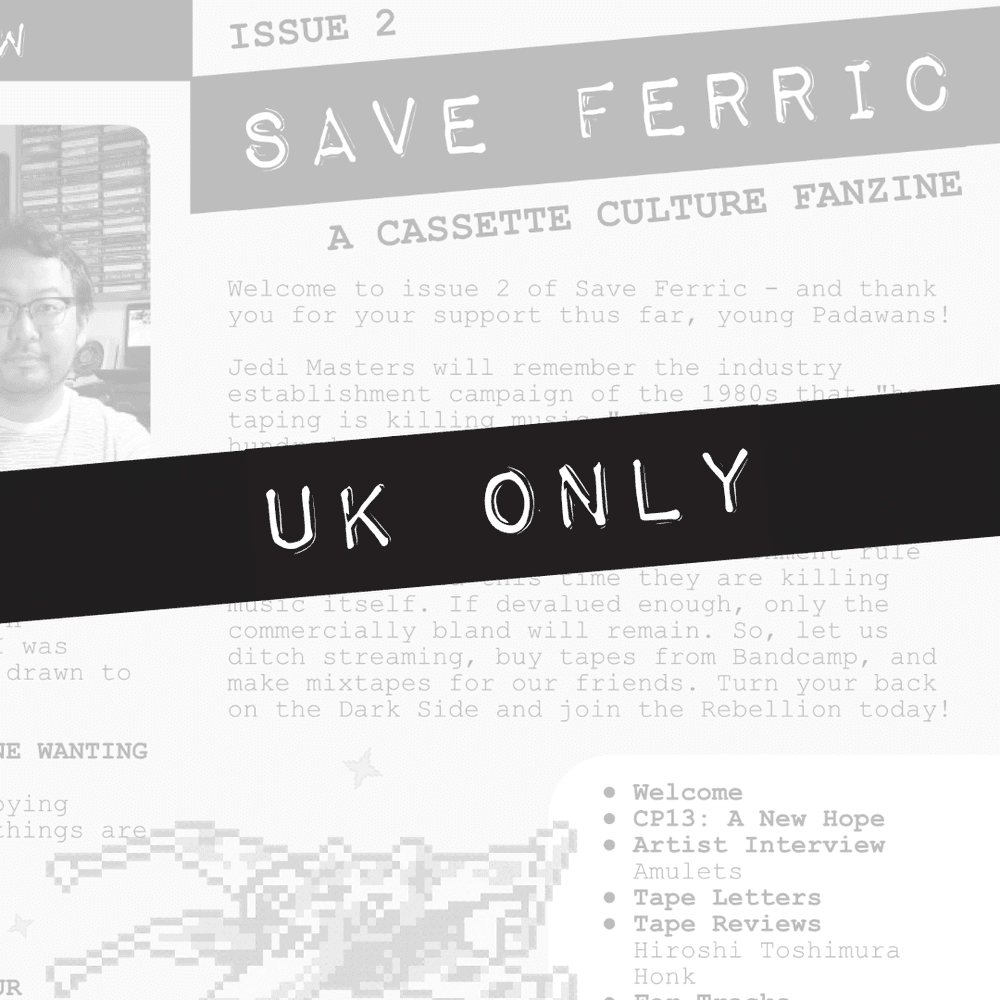 Save Ferric Issue 3 - UK SHIPPING ONLY