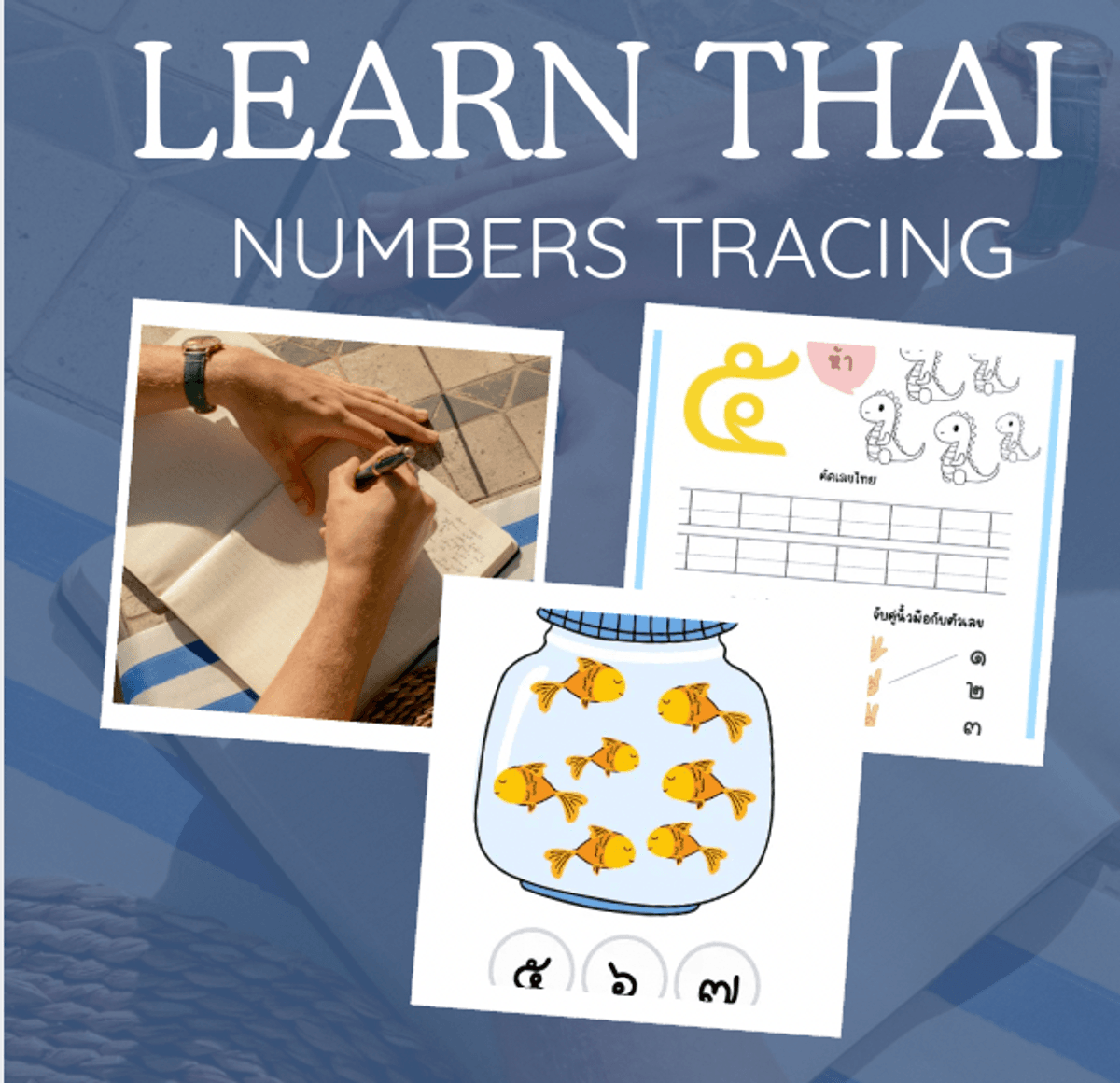 Thai Numbers Practice Worksheet ✏️🇹🇭 Learn Thai Numbers & Have a Little Trip Down Memory Lane