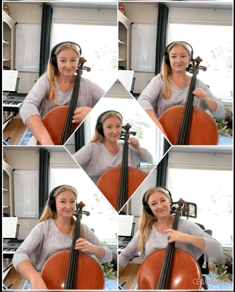 CelloShot 🍹 (15-30 sec, 3-5 cellos)