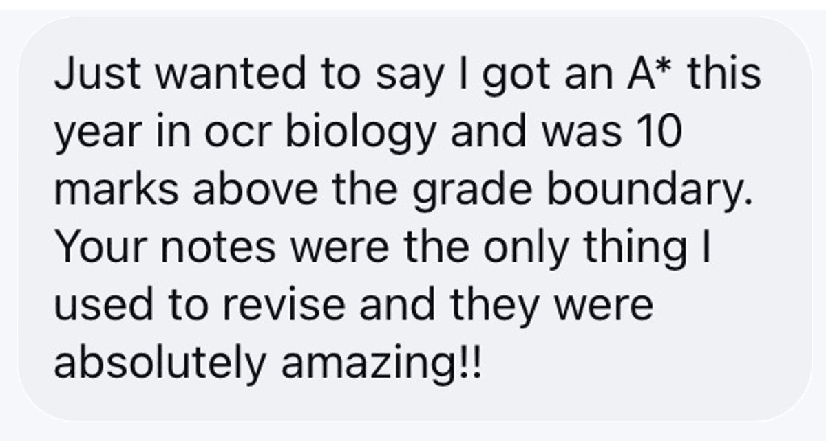 OCR A A-Level Biology Complete Notes