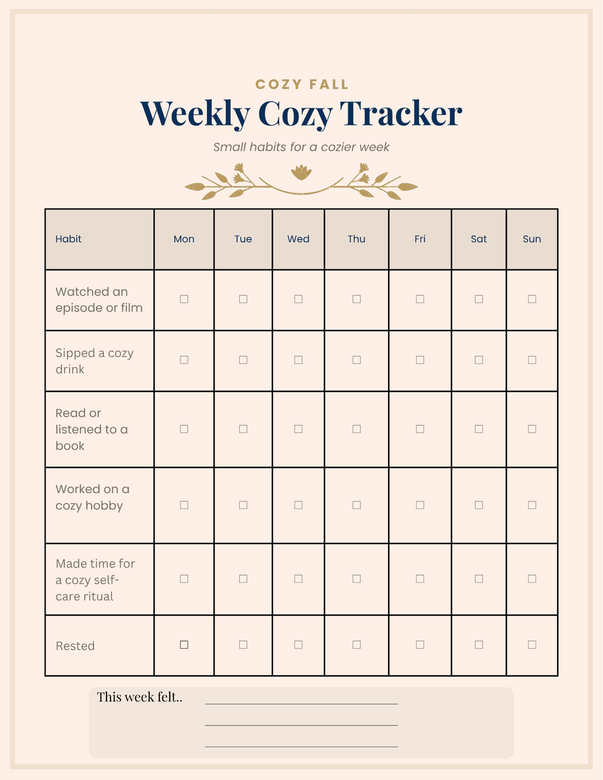 Cozy Comfort Club Fall Watchlist