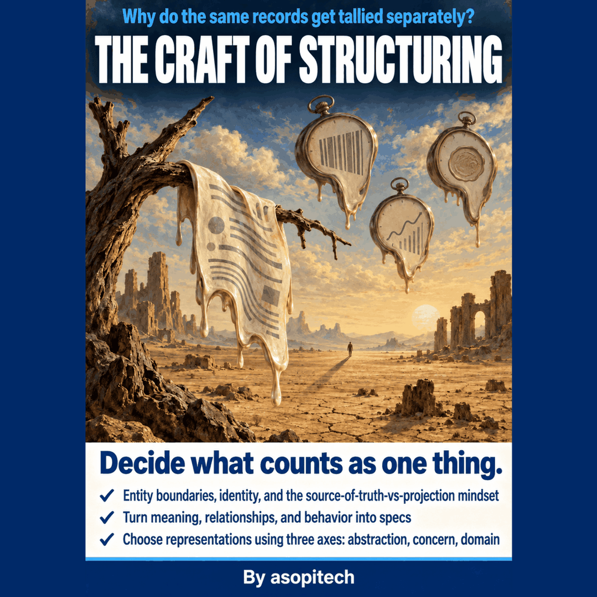 The Craft of Structuring: Deciding What Counts as One Thing